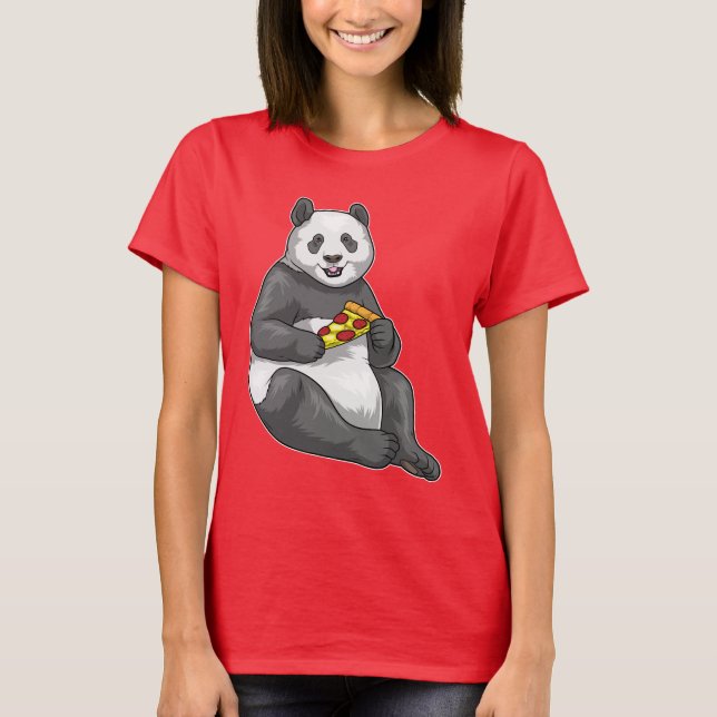 Camiseta Panda Pizza (Frente)