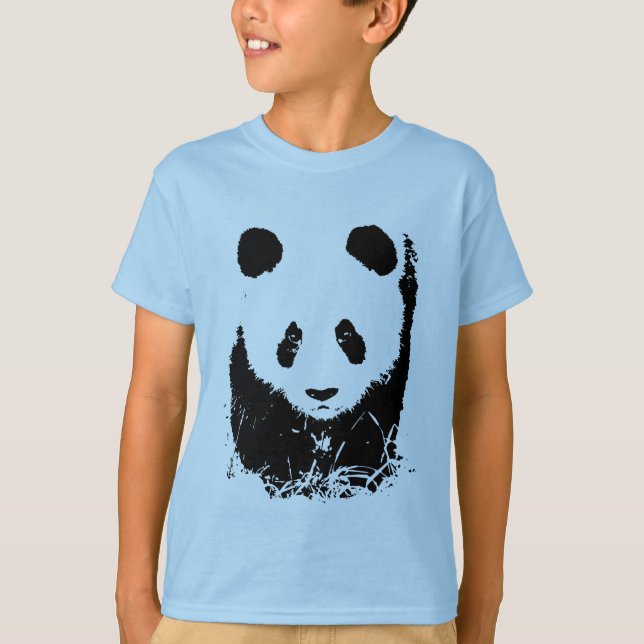 Camiseta Panda Pop Art (Frente)