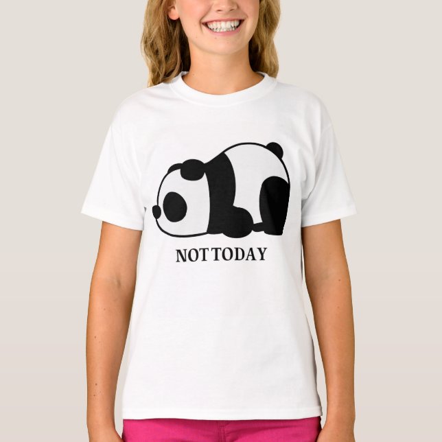 Camiseta Panda preguiça (Frente)