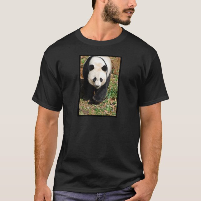Camiseta Panda preto e branco (Frente)