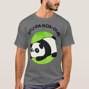 Camiseta Panda Pun Cute Stupandaous
