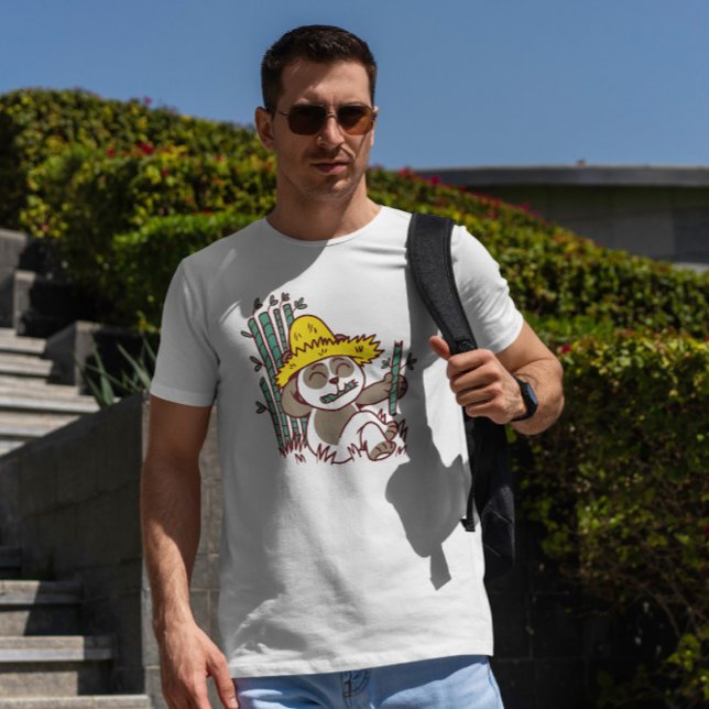 Camiseta Panda Reading (Criador carregado)