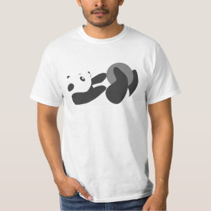 Camiseta Panda Reproduzindo (Preto)