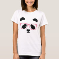 Panda rosa-branca