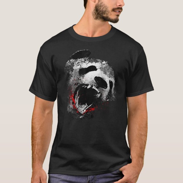 Camiseta Panda selvagem (Frente)