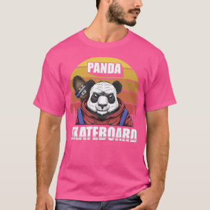Camiseta Panda Skateboard