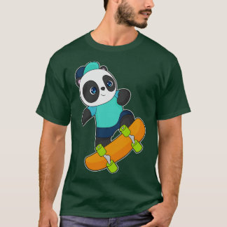 Camiseta Panda Skater Skateboard 2