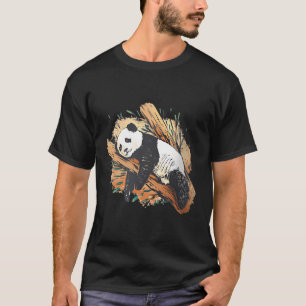 Camiseta Panda Sleeg Em Tree Baseball