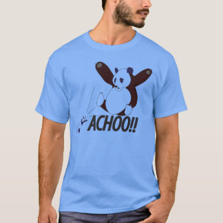 Camiseta Panda Sneezing engraçada