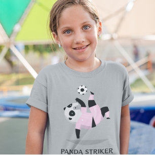 Camiseta Panda Soccer Striker Futebol Feminino