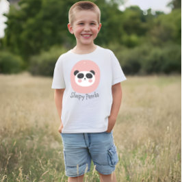 Camiseta Panda sonolento