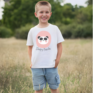 Camiseta Panda sonolento