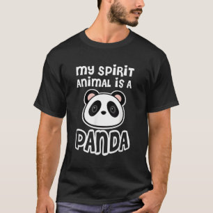Camiseta Panda Spirit Animal Pandas Love