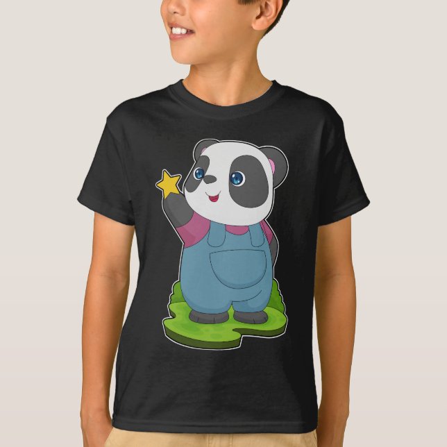 Camiseta Panda Star (Frente)