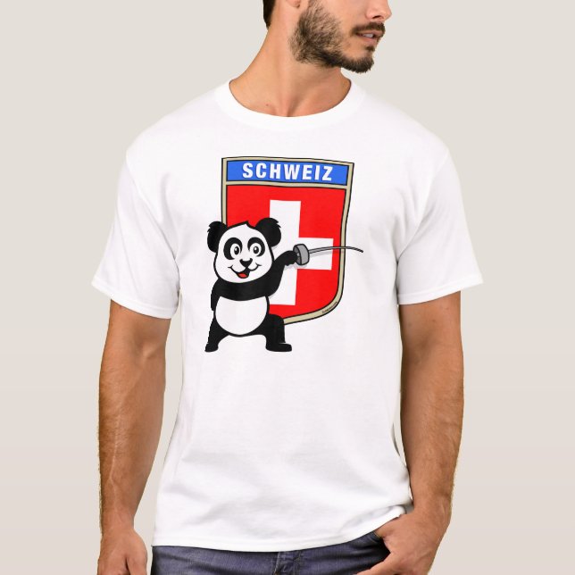 Camiseta Panda Suiça (Frente)