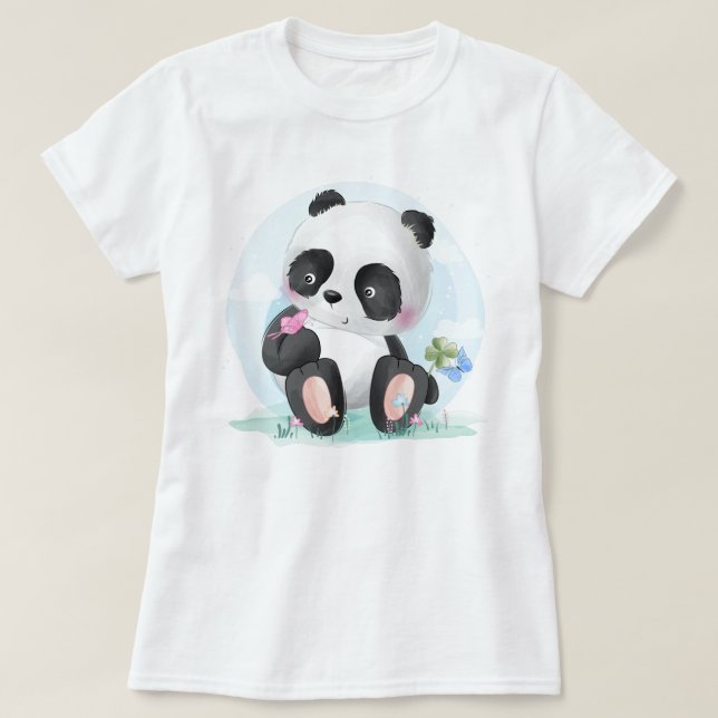 Camiseta Panda T-Shirt (Frente do Design)