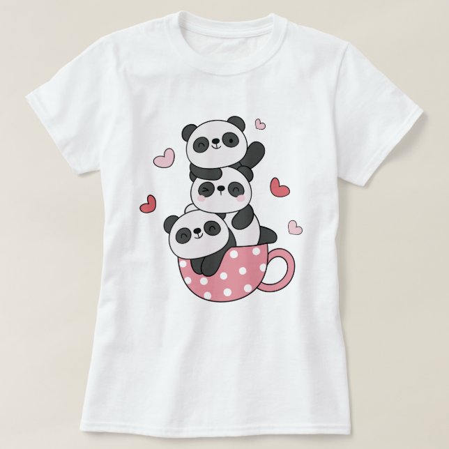 Camiseta Panda T-Shirt (Frente do Design)