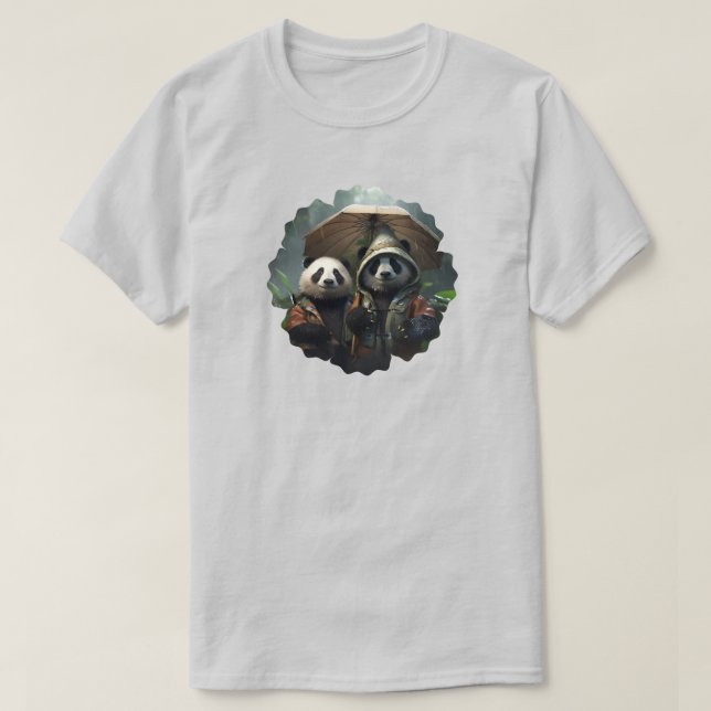 Camiseta Panda T-Shirt (Frente do Design)
