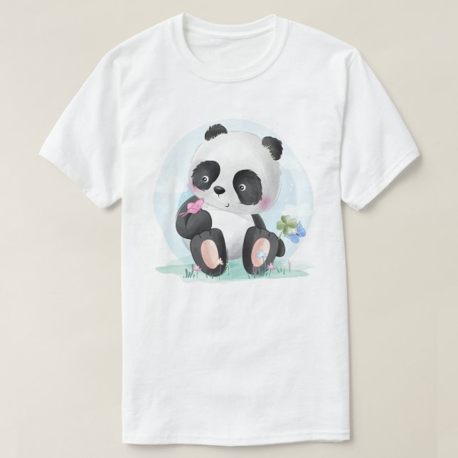 Camiseta Panda T-Shirt (Frente do Design)