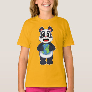 Camiseta Panda Terra