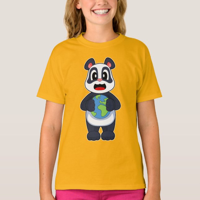 Camiseta Panda Terra (Frente)