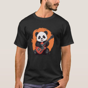 Camiseta Panda Tocando Violão