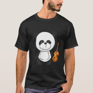 Camiseta Panda Tocando Violino
