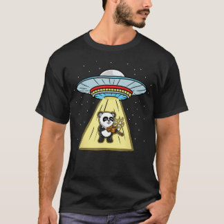 Camiseta Panda Tocando Violino Ovni