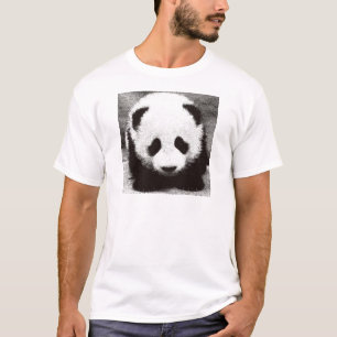 Camiseta Panda Trabalho de arte