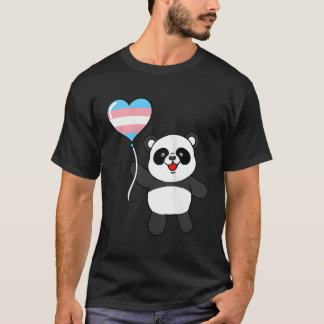 Camiseta Panda Trans Pride he Balão