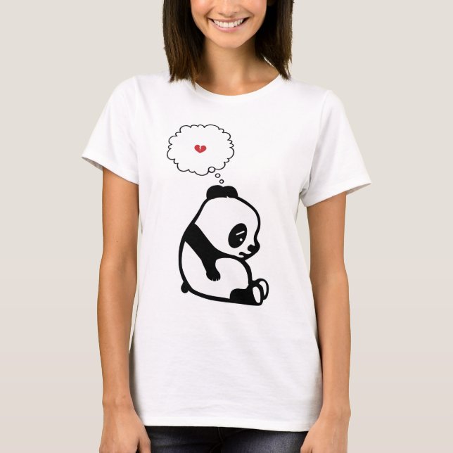 Camiseta Panda triste (Frente)