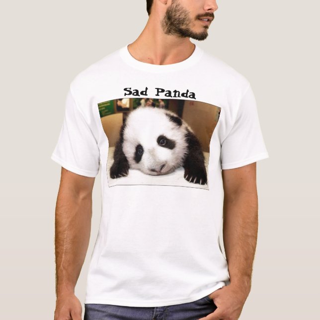 Camiseta Panda triste (Frente)