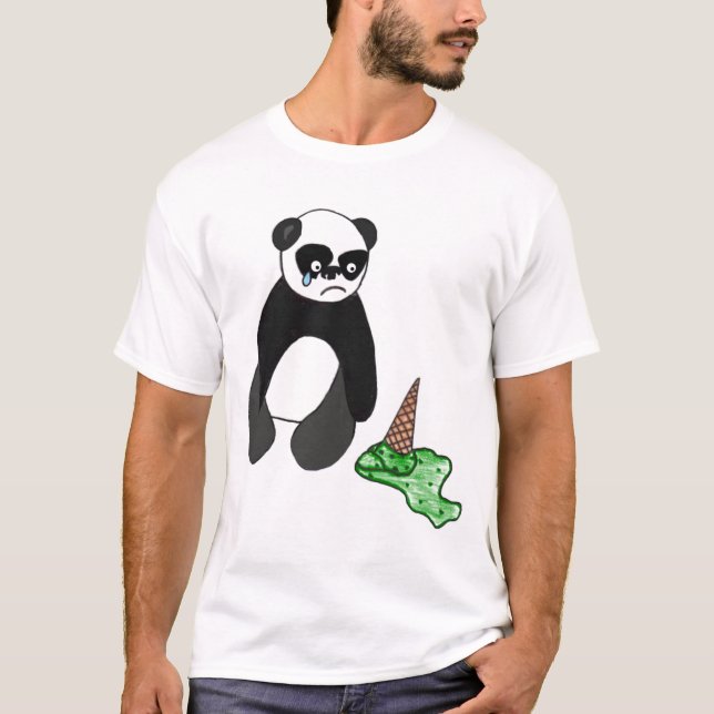 Camiseta Panda triste (Frente)