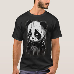 Camiseta Panda triste e bonita