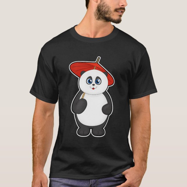 Camiseta Panda Umbrella (Frente)