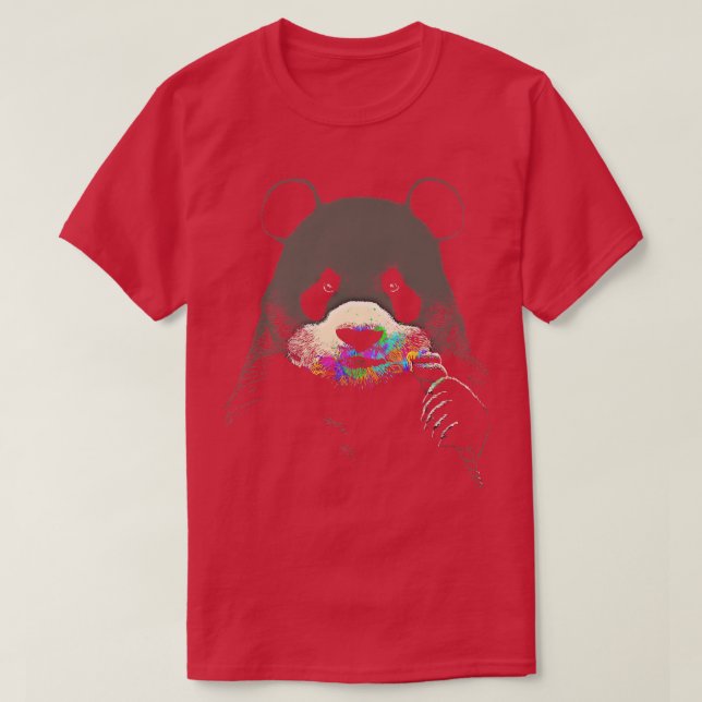Camiseta Panda Unicorn (ML) (Frente do Design)