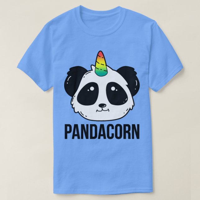 Camiseta Panda Unicorn Pandacorn (Frente do Design)