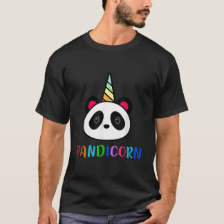 Camiseta Panda Unicorn Pandicorn