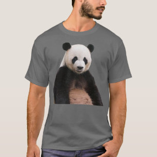 Camiseta Panda urso ama rosas da vida selvagem novelet