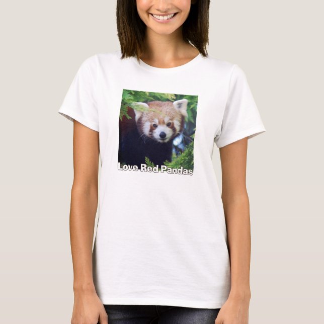 Camiseta Panda vermelha (Frente)