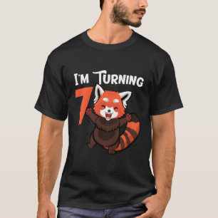 Camiseta Panda Vermelha 7 Eu Vou Virar 7