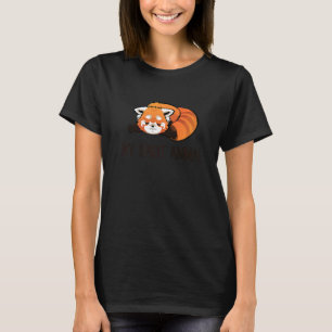 Camiseta Panda Vermelha Bonita Panda Vermelha Meu Espírito