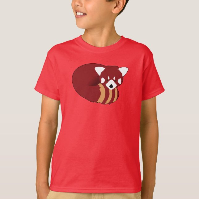 Camiseta Panda Vermelho (Frente)