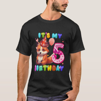 Camiseta Panda Vermelho 5 Eu Tenho 5