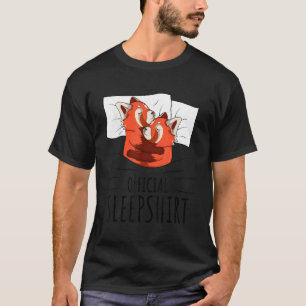 Camiseta Panda Vermelho Sono Oficial