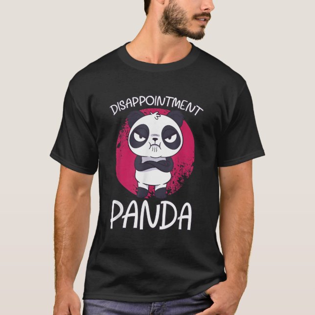 Camiseta Panda Wild Panda Desapontada (Frente)
