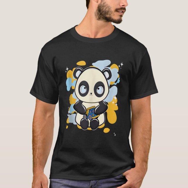Camiseta Panda With Toy (Frente)