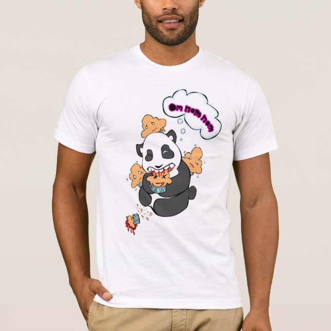 Camiseta pandaattacksmuffins (Frente)