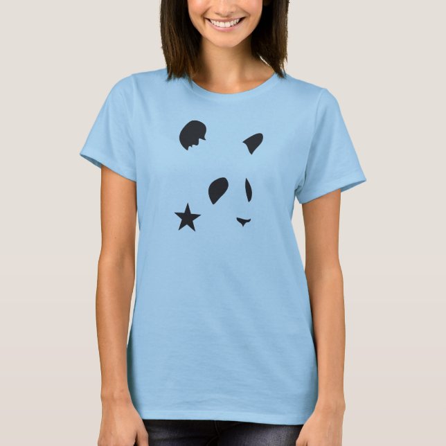 Camiseta pandablack (Frente)