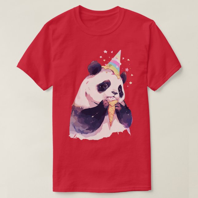 Camiseta Pandacorn, a essência do doce (Frente do Design)